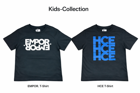 🆕 Neu im Team! EMPOR. & HCE T‑Shirts – Kids Edition