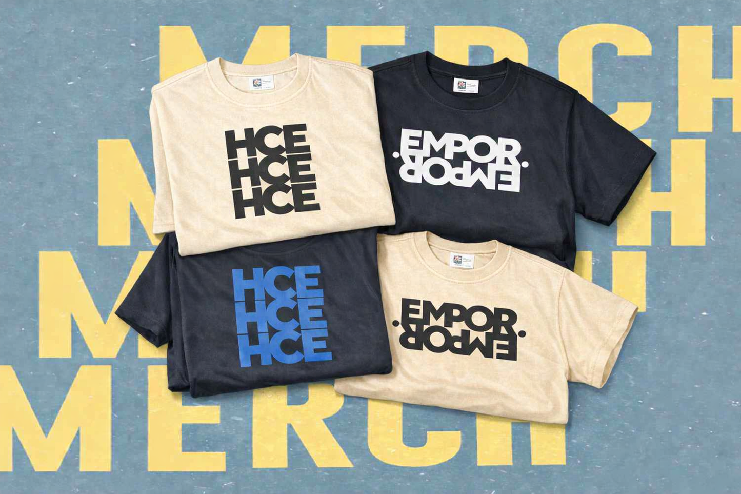 🆕 Neu im Team! EMPOR. & HCE T‑Shirts – Adult Edition