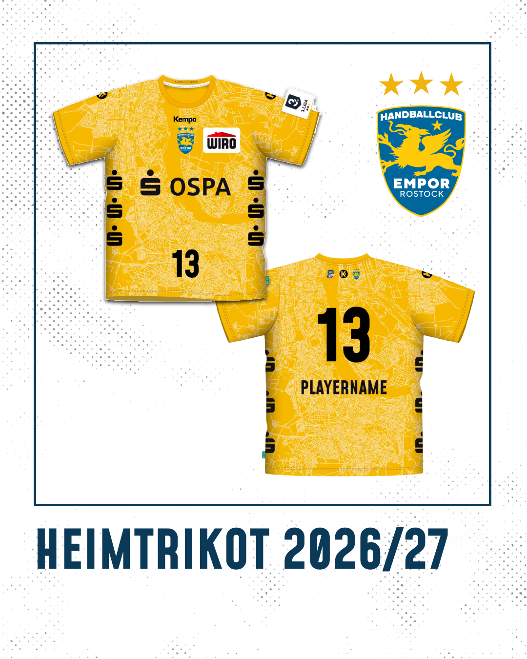 Fantrikot Heim 2026/27 – Erwachsene